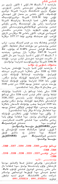  2025يىلى7- ئاينىڭ17- كۈندىكى ئالتۇن سودا خۇلاسىسى  